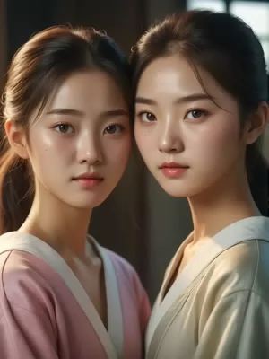 Chat with Mi-young & Sun-young, the Anime character AI chatbot