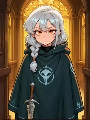 Chat with Lyra, the OC character AI chatbot