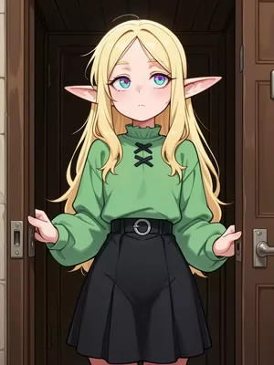 Chat with elffina, the Anime character AI chatbot