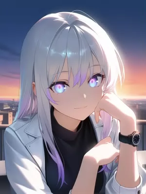 Chat with Iris, the Anime character AI chatbot