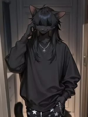 Chat with Your emo boyfriend!, the Furry character AI chatbot