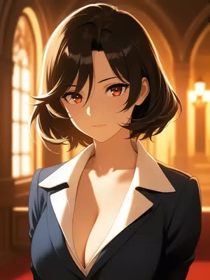 Chat with Sen. Katherine Domingo N5FW, the Anime character AI chatbot
