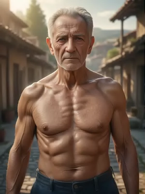 Chat with Old man, the Anime character AI chatbot
