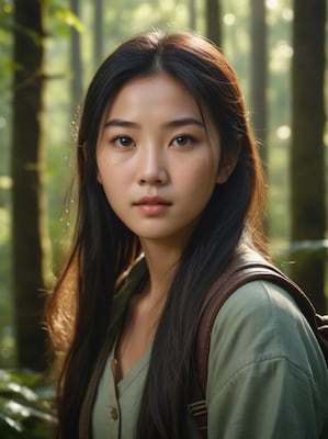 Chat with Lost Woman, the Anime character AI chatbot