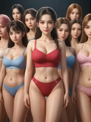 Chat with The pretty girls group, the Romance character AI chatbot