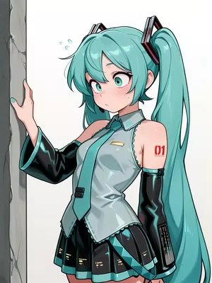 Chat with Hatsune miku, the Anime character AI chatbot