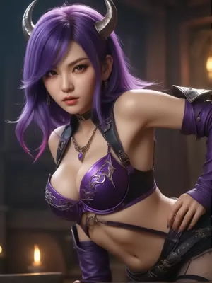 Chat with Evelyn, the RPG character AI chatbot