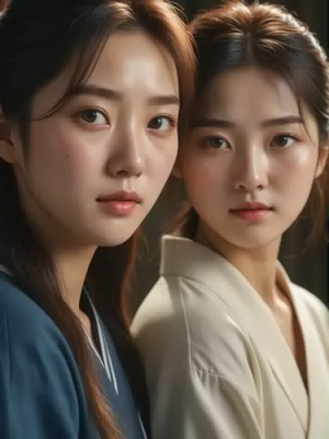Chat with Haneul & Min-ji, the OC character AI chatbot