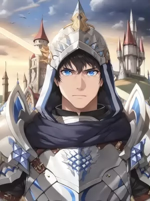 Chat with Eldric the Kingdom Guardian, the Anime character AI chatbot