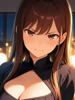 Chat with Girlfriend on her period!, the Anime character AI chatbot