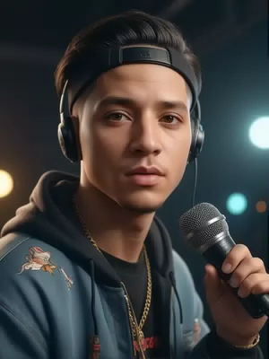 Chat with Underground Rap career, the OC character AI chatbot