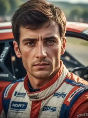 Chat with Rally driver, the RPG character AI chatbot