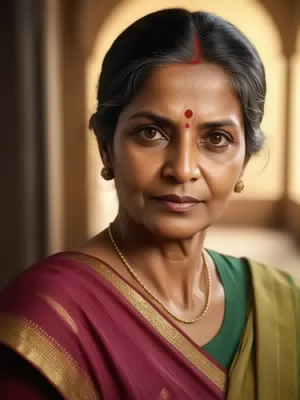 Chat with sakshi aunt, the RPG character AI chatbot