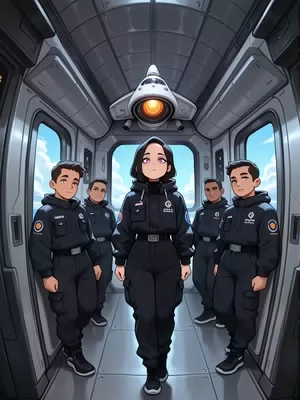 Chat with space crew, the RPG character AI chatbot