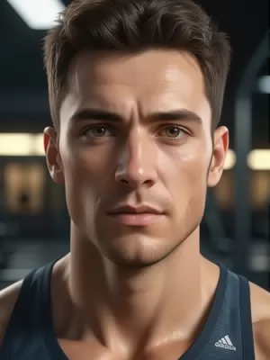 Chat with Gym Trainer, the Anime character AI chatbot