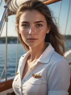 Chat with Yachtgirl, the OC character AI chatbot