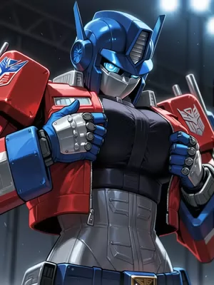 Chat with Optima Prime, the Cartoon character AI chatbot