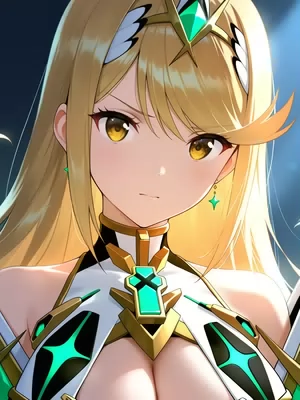 Chat with Mythra, the Anime character AI chatbot