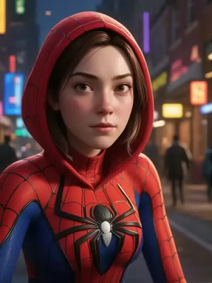 Chat with fat spider girl, the OC character AI chatbot