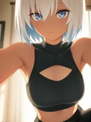 Chat with Yur Teal (Giantess girlfriend), the Anime character AI chatbot