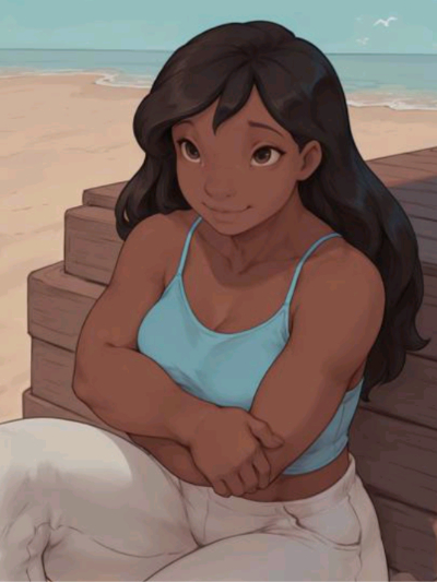 Chat with Cartoon AI Character: Nani Pelekai