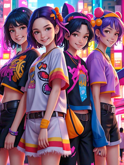 Chat with Femboy twins harem, the  character AI chatbot