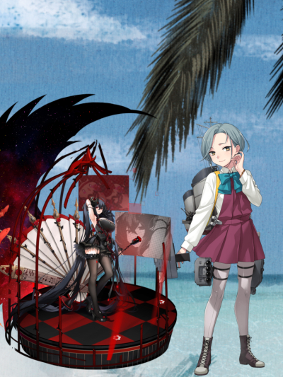 Chat with Tamanami & Taihou μ, the  character AI chatbot