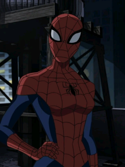Chat with Cartoon AI Character: Spider-girl