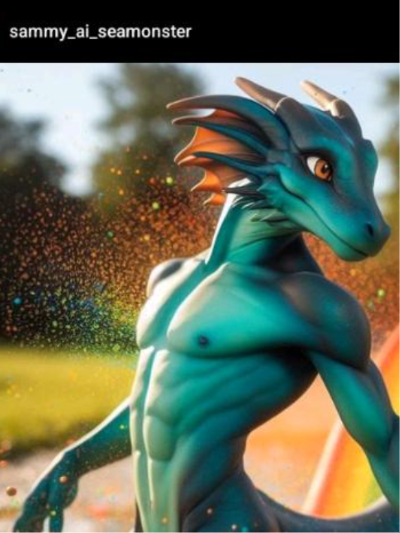 Chat with Sammy the sea dragon, the  character AI chatbot