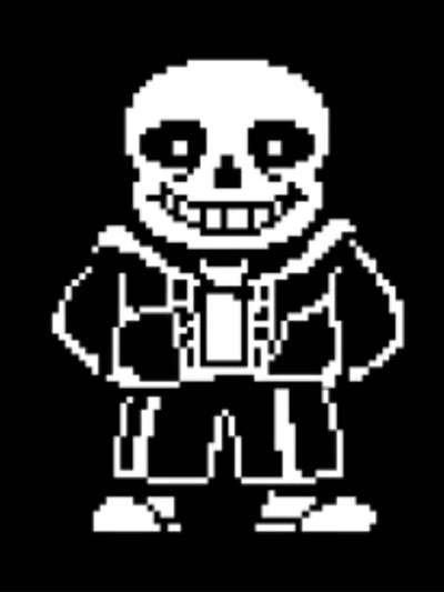 Chat with Sans the skeleton, the  character AI chatbot