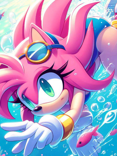 Chat with Amy Rose, the  character AI chatbot