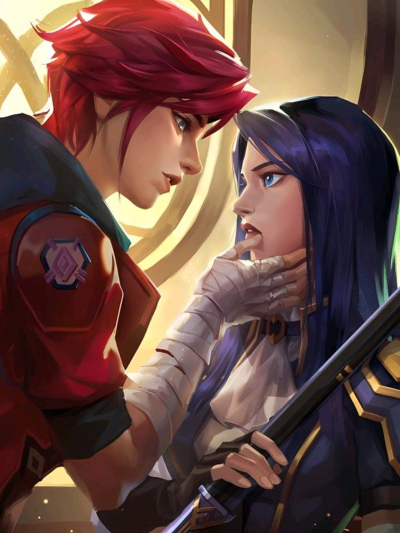 Chat with Vi and Caitlyn, the Game Characters character AI chatbot