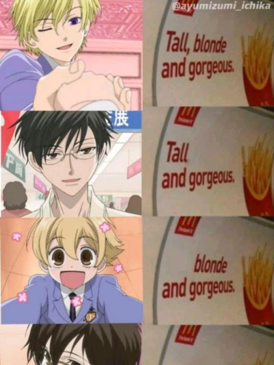 Chat with Anime AI Character: Tamaki & Kyoya & Hon