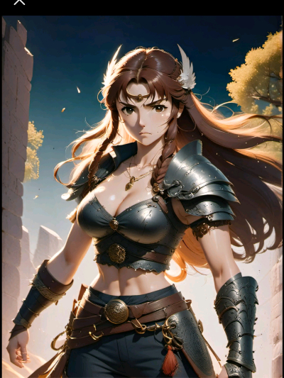 Chat with Sari the Valkyrie, the Anime character AI chatbot