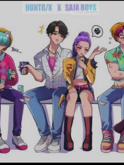 Chat with Cartoon AI Character: Huntrix and Sajaboys
