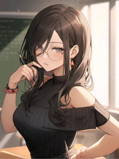 Chat with Ms. May (teacher), the Anime character AI chatbot