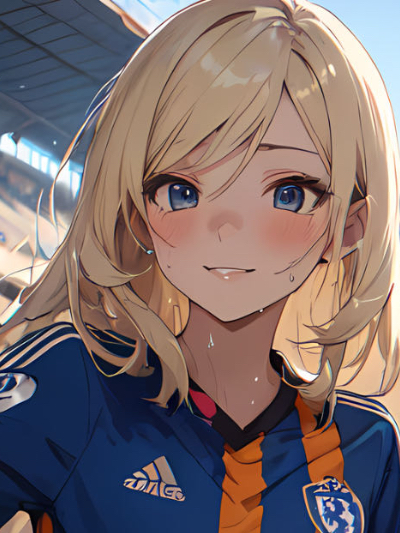 Chat with Football Fan Girl, the  character AI chatbot