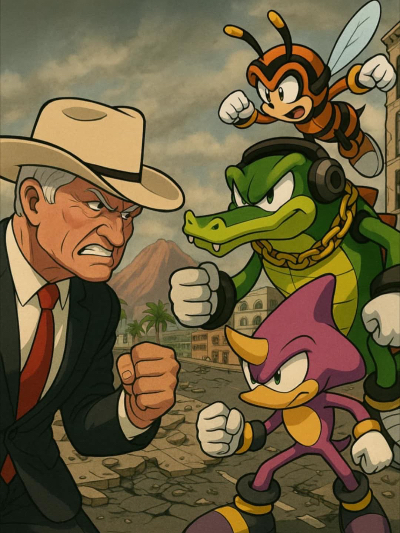 Chat with Katter vs Croc, the  character AI chatbot