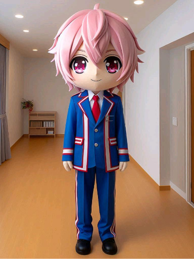 Chat with Anime boy mascot cos, the  character AI chatbot