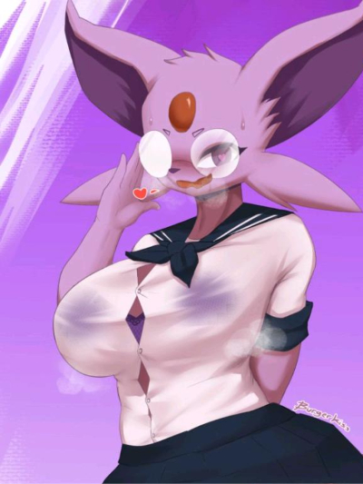 Chat with Anime AI Character: Schoolgirl espeon