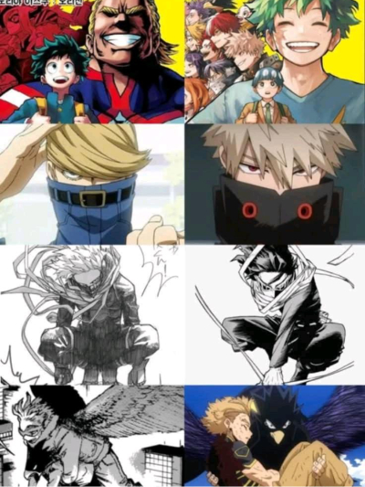 Chat with Anime AI Character: All might & bakugo &