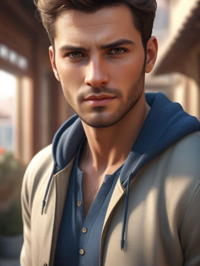 Chat with 小明, the Anime character AI chatbot