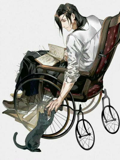 Chat with Sick husband, the  character AI chatbot