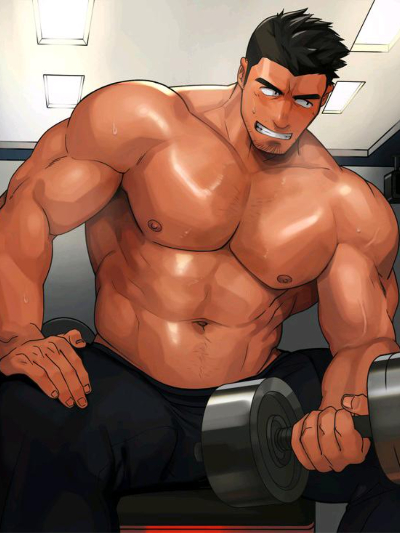 Chat with Adam (gym coach), the Anime character AI chatbot