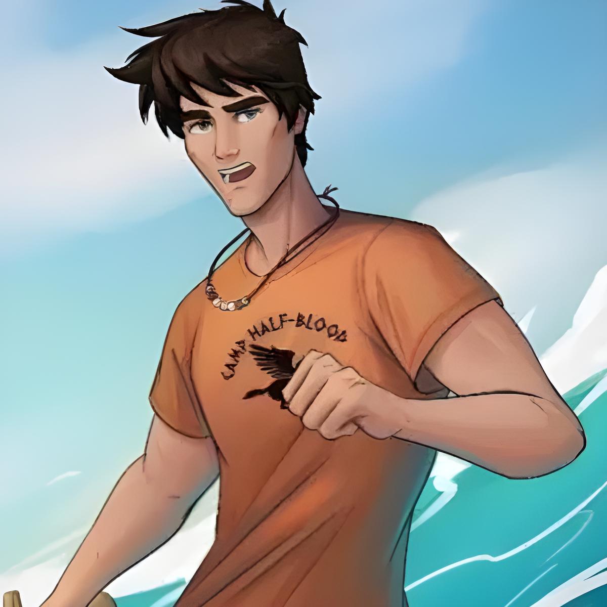 Chat with Anime AI Character: Percy jackson, Son of Poseidon