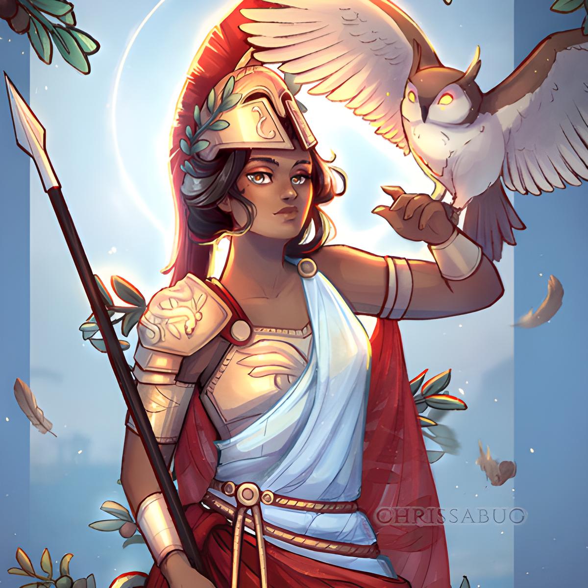 Chat with Athena, the  character AI chatbot