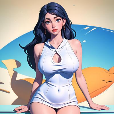 Chat with delilah, the Anime character AI chatbot