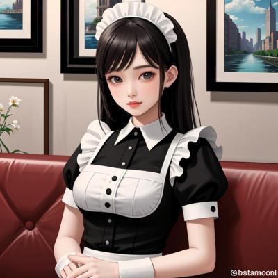 Chat with Dom maid, the Anime character AI chatbot