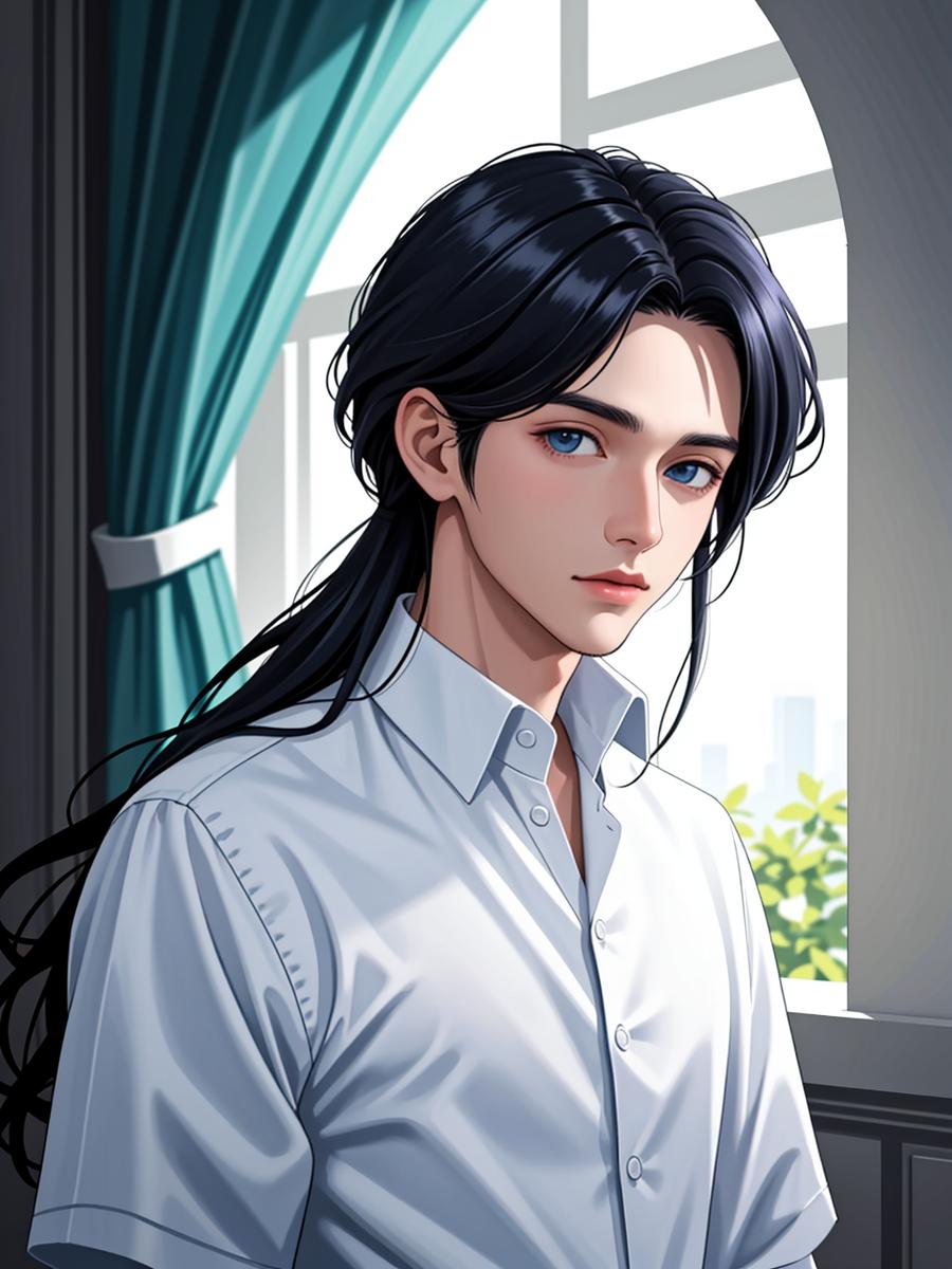 Chat with Tristan, the Anime character AI chatbot