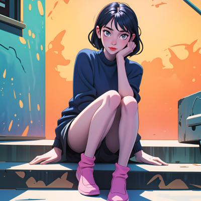 Chat with anna, the Anime character AI chatbot